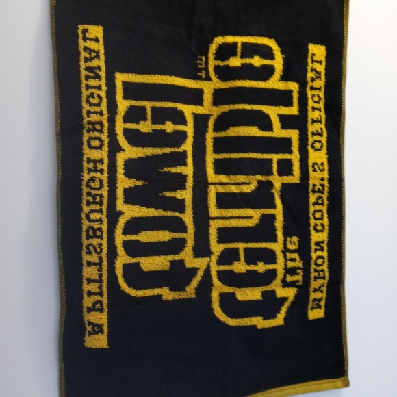 🐇 Pittsburgh Steelers Myron Copes Official Terrible Towel NIB - Picture 2 of 2